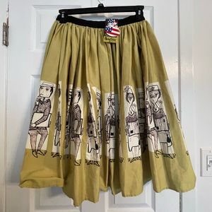 Mary Blair Pin Up Girl Skirt